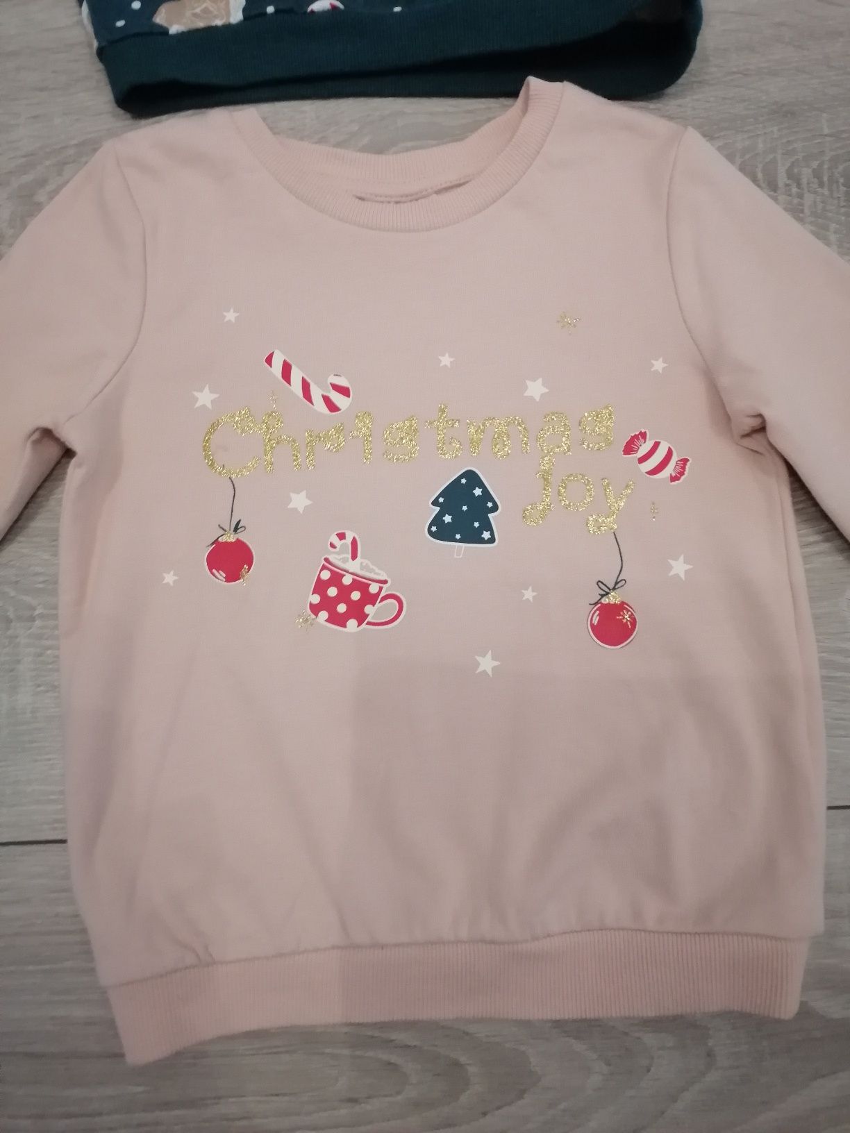 Bluzy 2szt rozmiar 92 święta Boże Narodzenie