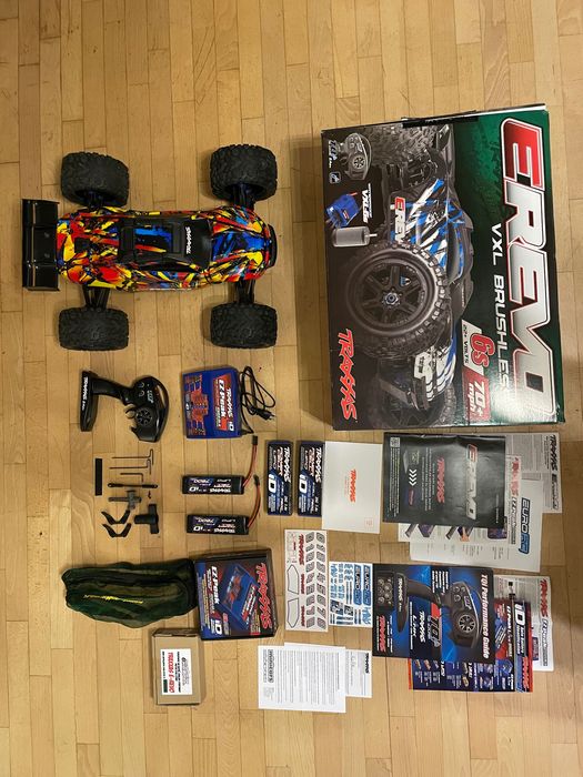 TRAXXAS E-revo 2.0 zaawansowany samochód zdalnie sterowany