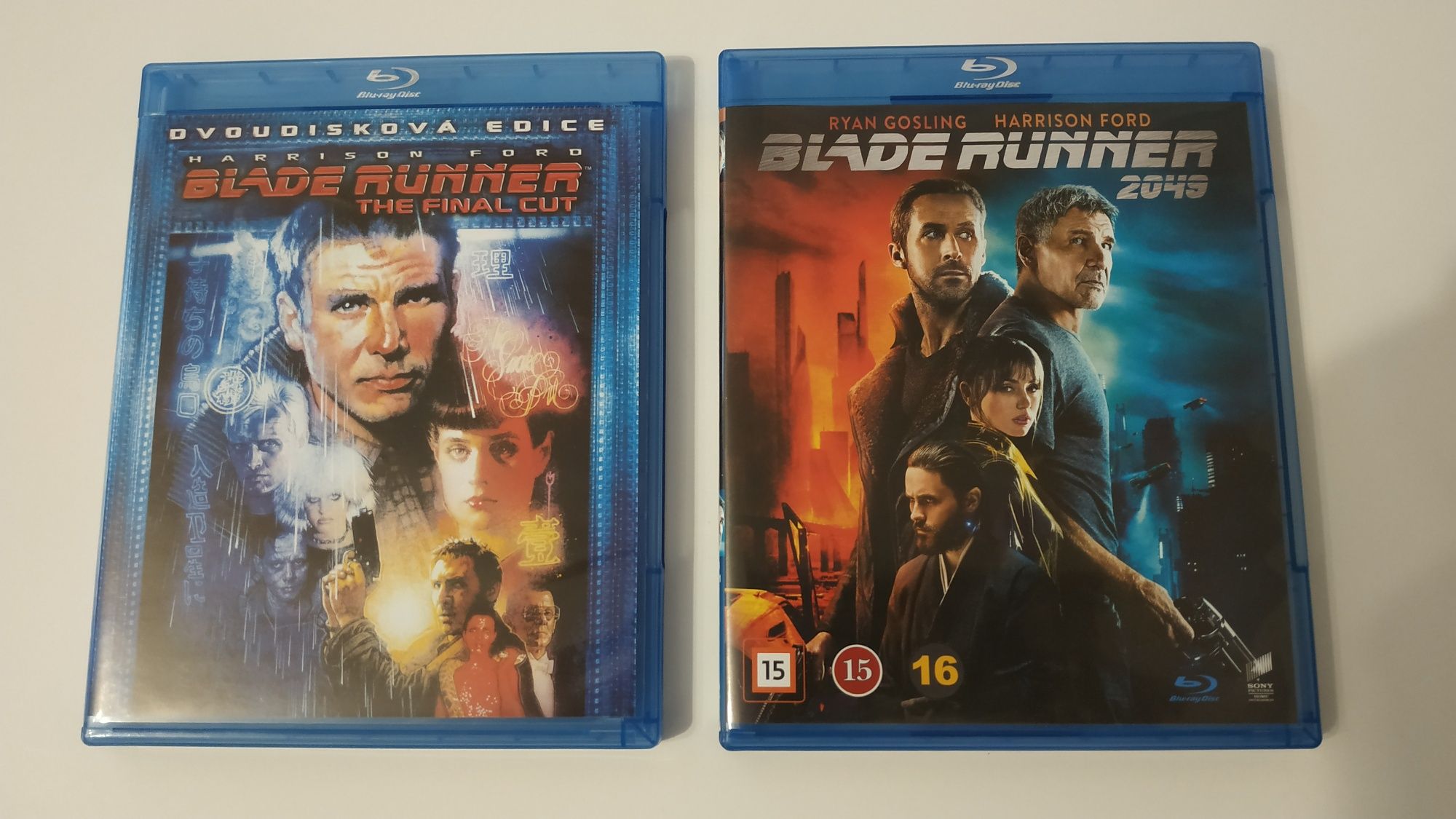Blu-ray диски лицензия импорт. Бегущий по лезвию. Бегущий по лезвию 2.