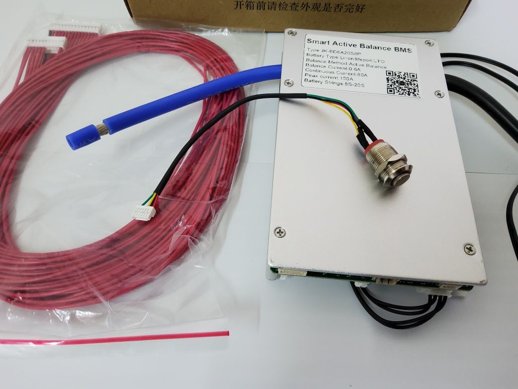 В наявності Smart BMS 80 А JK Jikong норма 150 А пік 7S - 24S ( 24S )