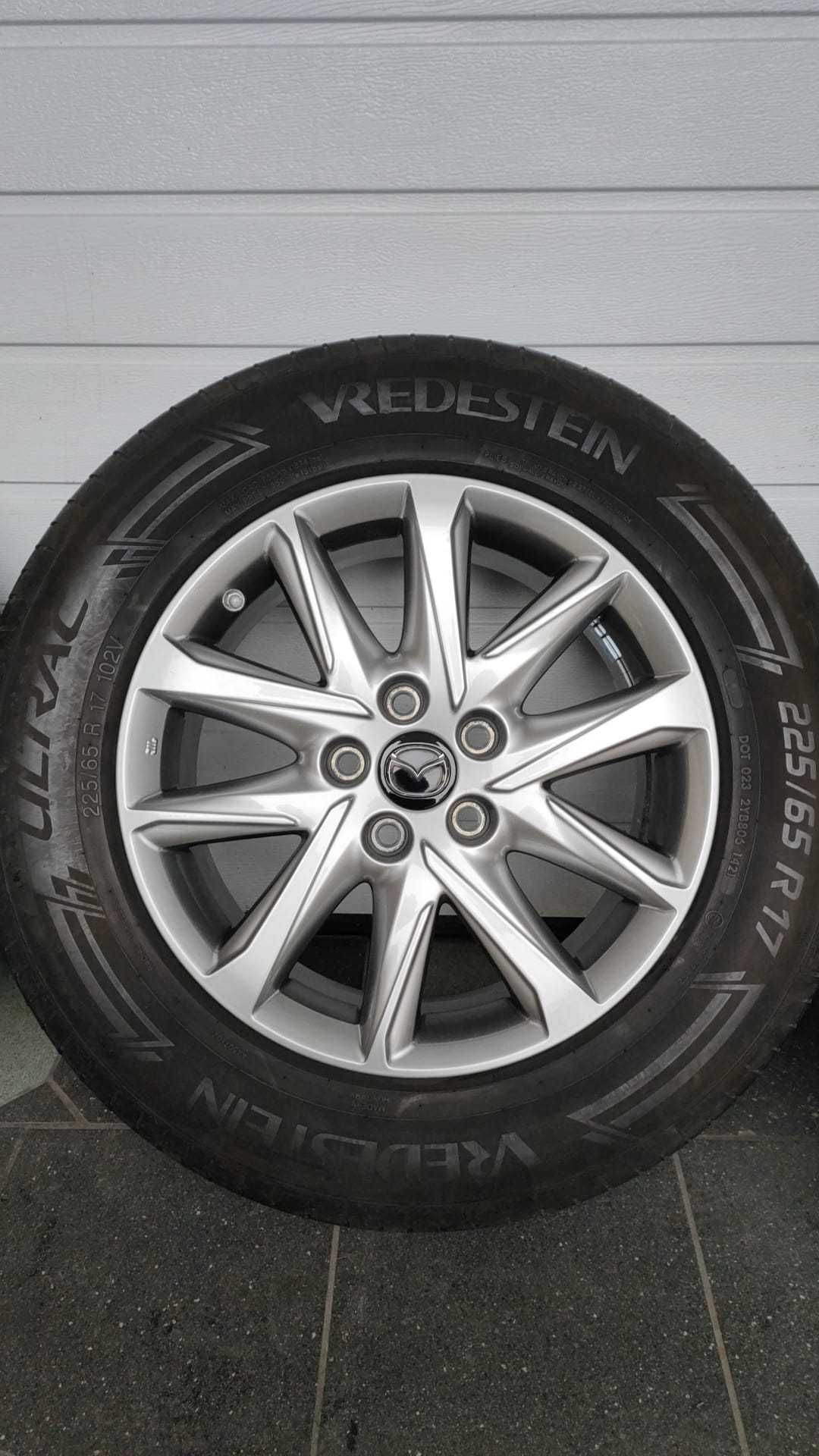 Koła Mazda CX5 17" 5x114,3 Et45 opony letnie 225/65/17 (OL1317)