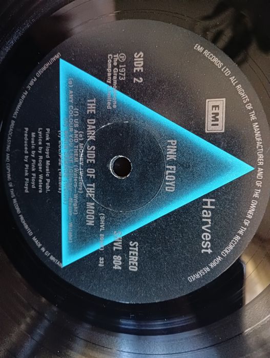 Unikat płyta winylowa 1st press USA Pink Floyd Dark Side of The Moo