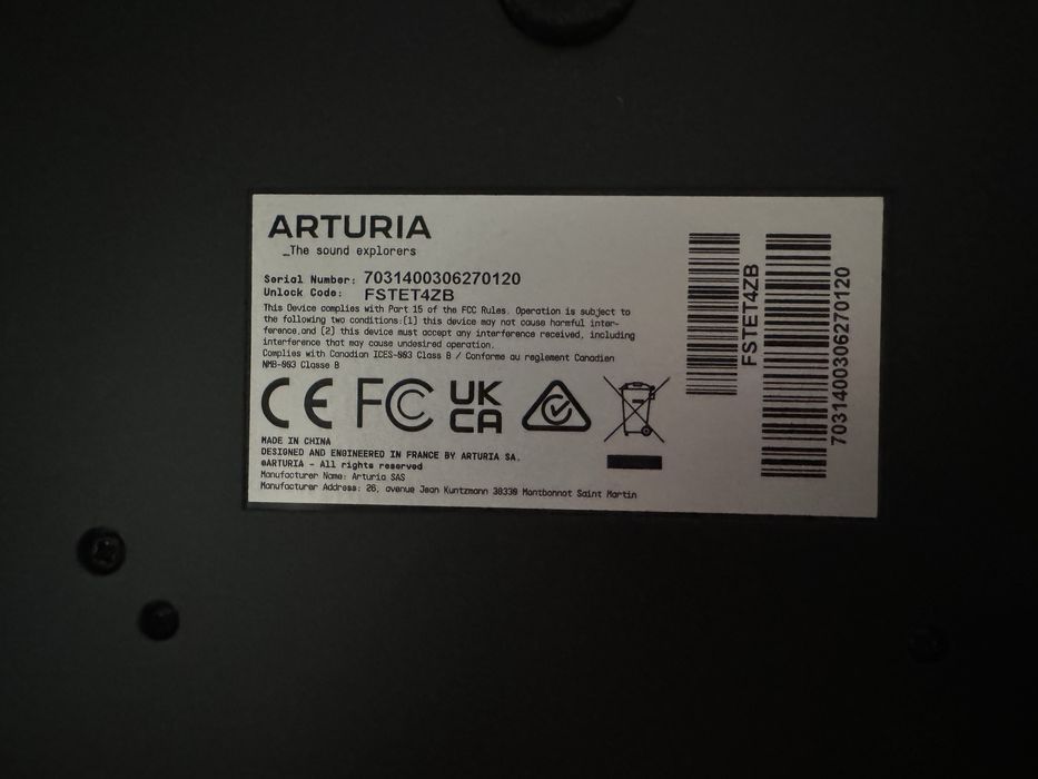 Klawiarura MIDI arturia MiniLab 3