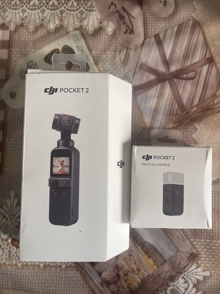 Камера со стабіліз. Dj-Pocket 2+ блютус та карта на 128 гб в подарунок