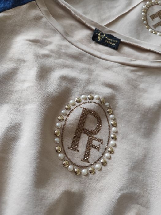 Beżowy dres Jeans Paparazzi Fashion S M