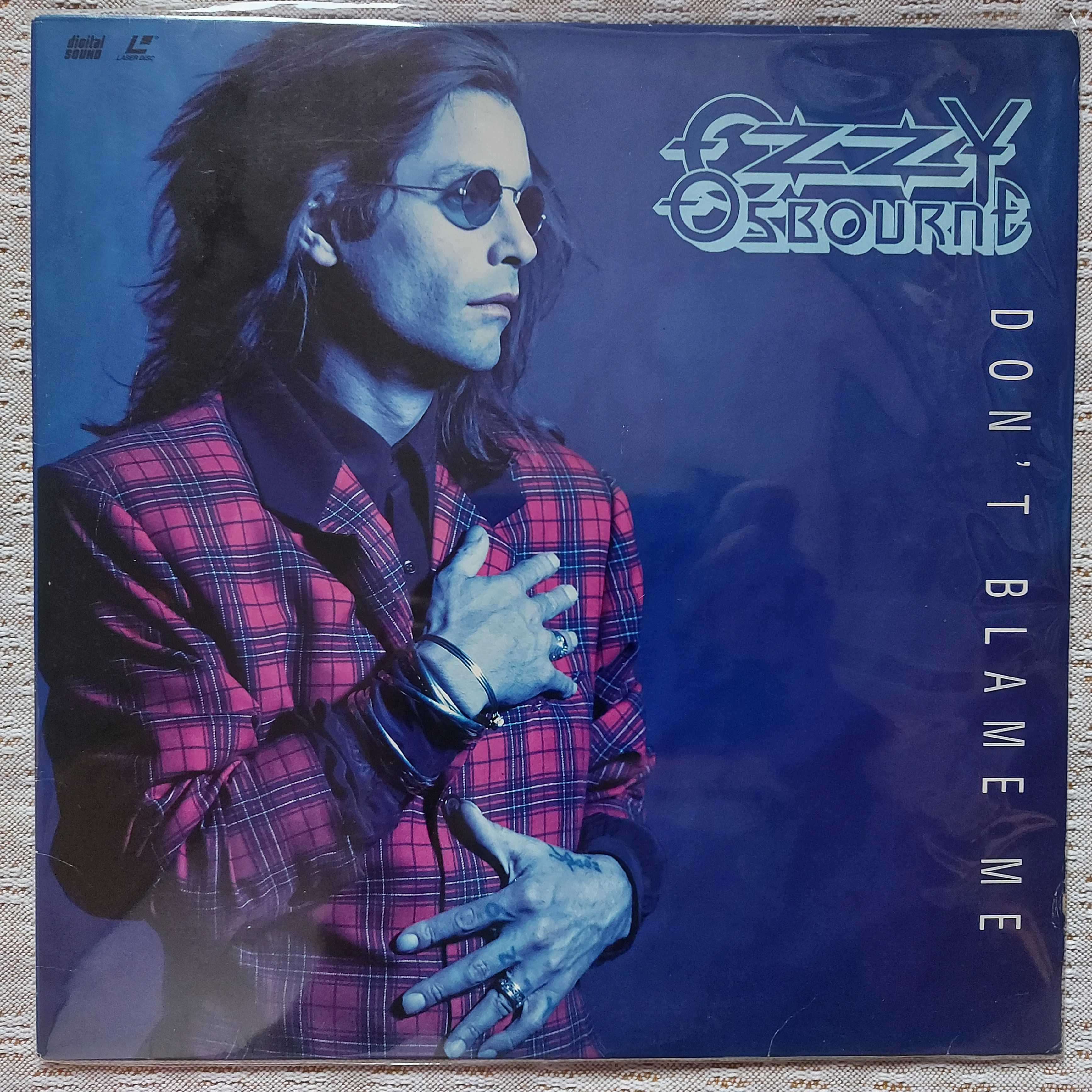 Laserdisc Ozzy Osbourne  Don't Blame Me  US