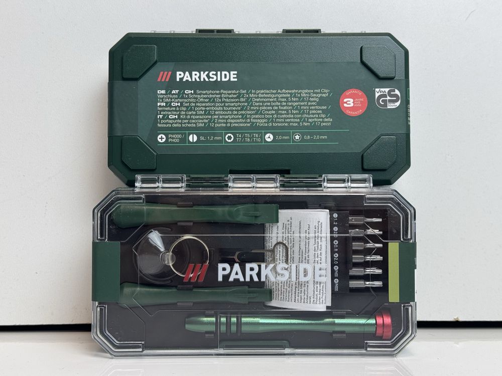 Викрутки Набір для ремонту PARKSIDE 17 прецизійних інструментів
