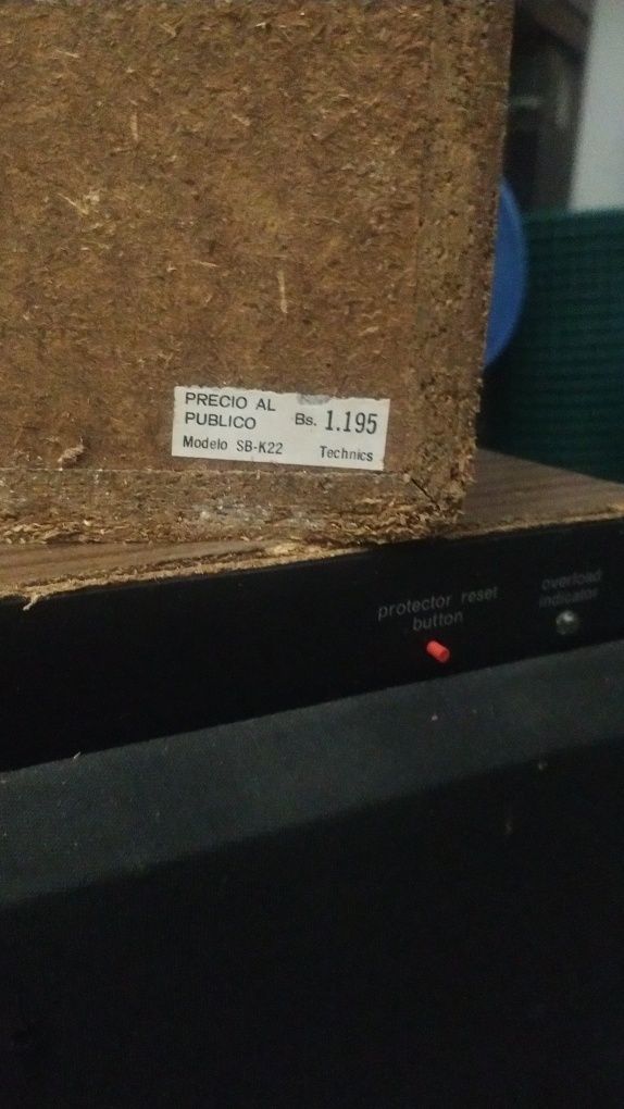 Par de Colunas de som TECNICS