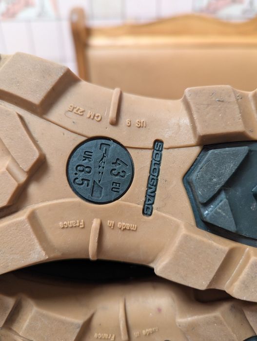 Оригинальные сапоги чоботы SOLOGNAC 43