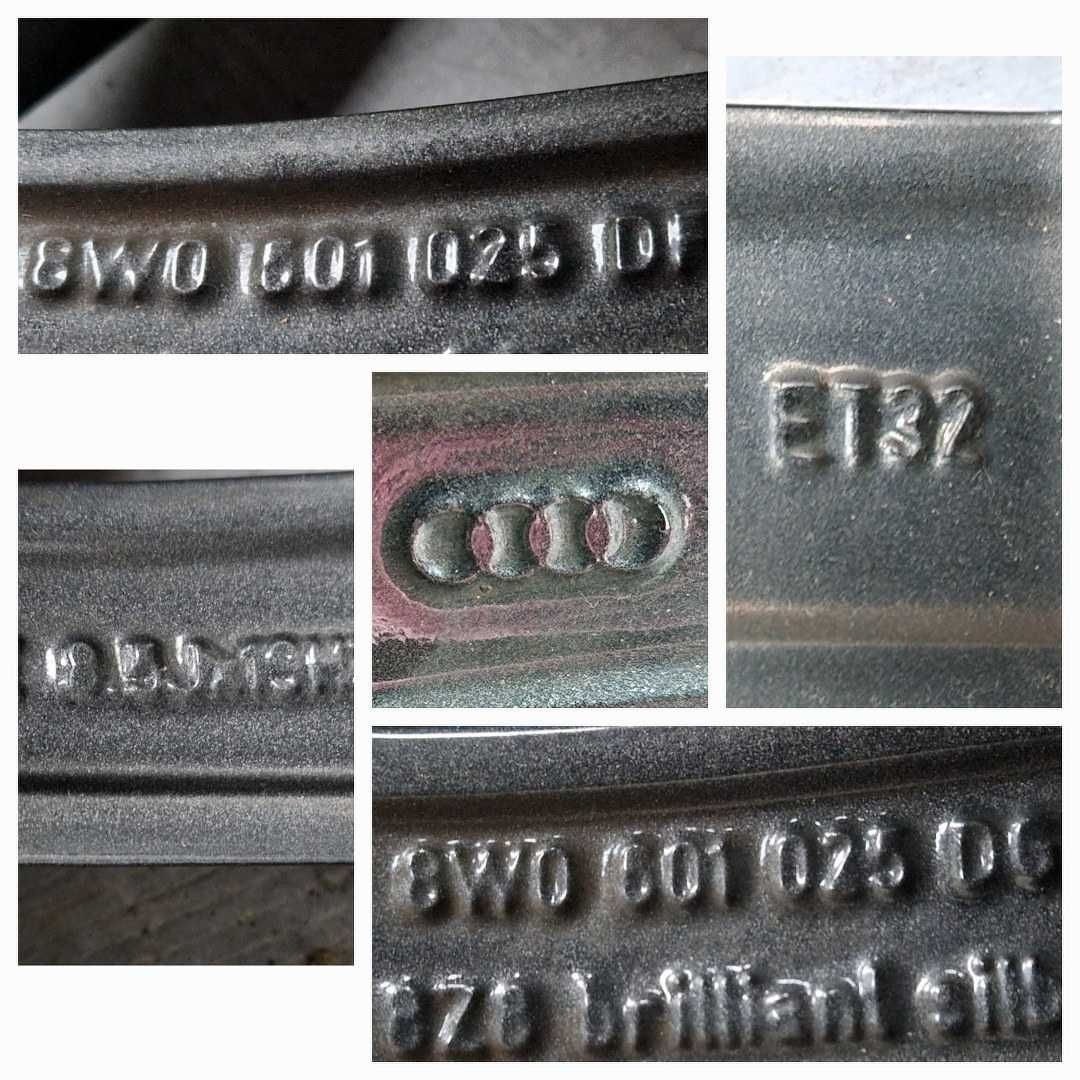 1szt Felga 5x112 19x8,5j ET32 OEM Audi A4 S4 S5 A5 B8 B9 8W060_1025DF