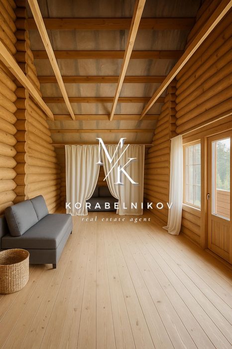 Продаж еко будинку напроти соснового лісу — с. Крушинка, пров. Лісовий