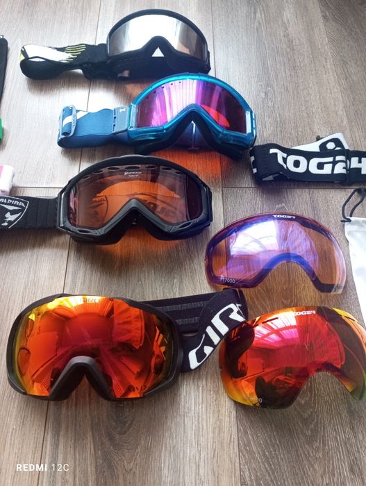 Лижні окуляри маска очки