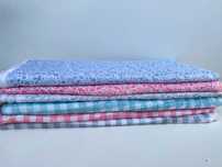 Oportunidade: Pack Tecidos Double Gauze 100% algodão a 7€/m