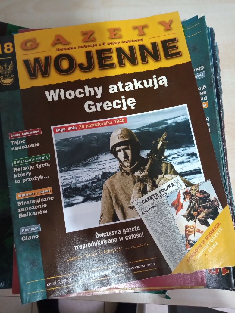 Gazety Wojenne 70 numerów