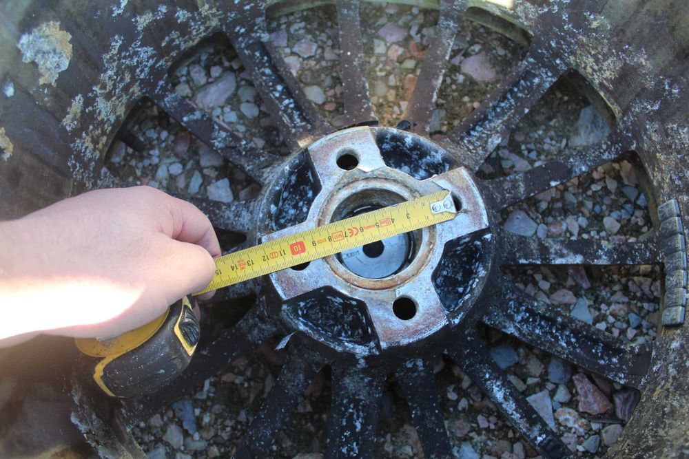 Jantes 4x100 R17 com pneus