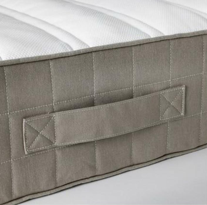 Colchao solteiro IKEA Hamarvik, molas, 90cm, como novo!