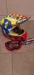 Kask motocyklowy cross Airoh Twist 2.0 Frame Yellow Gross