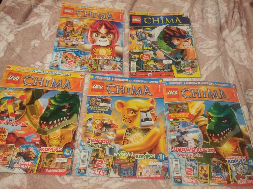 Magazyny LEGO Chima z 2015 r.