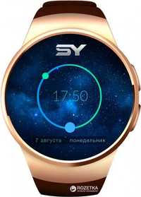 Смарт-часы Smart You S1 Gold/Brown (SWS1GBR)