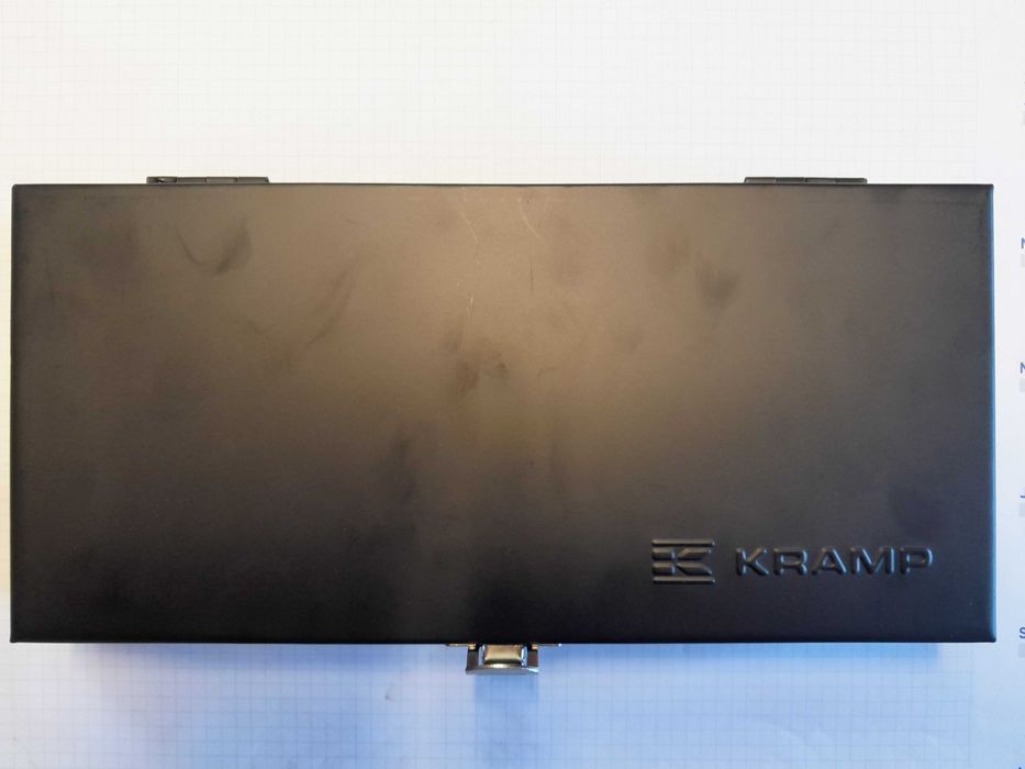 Zestaw kluczy nasadowych 1/4” 45 elementów KRAMP GRENE NOWE