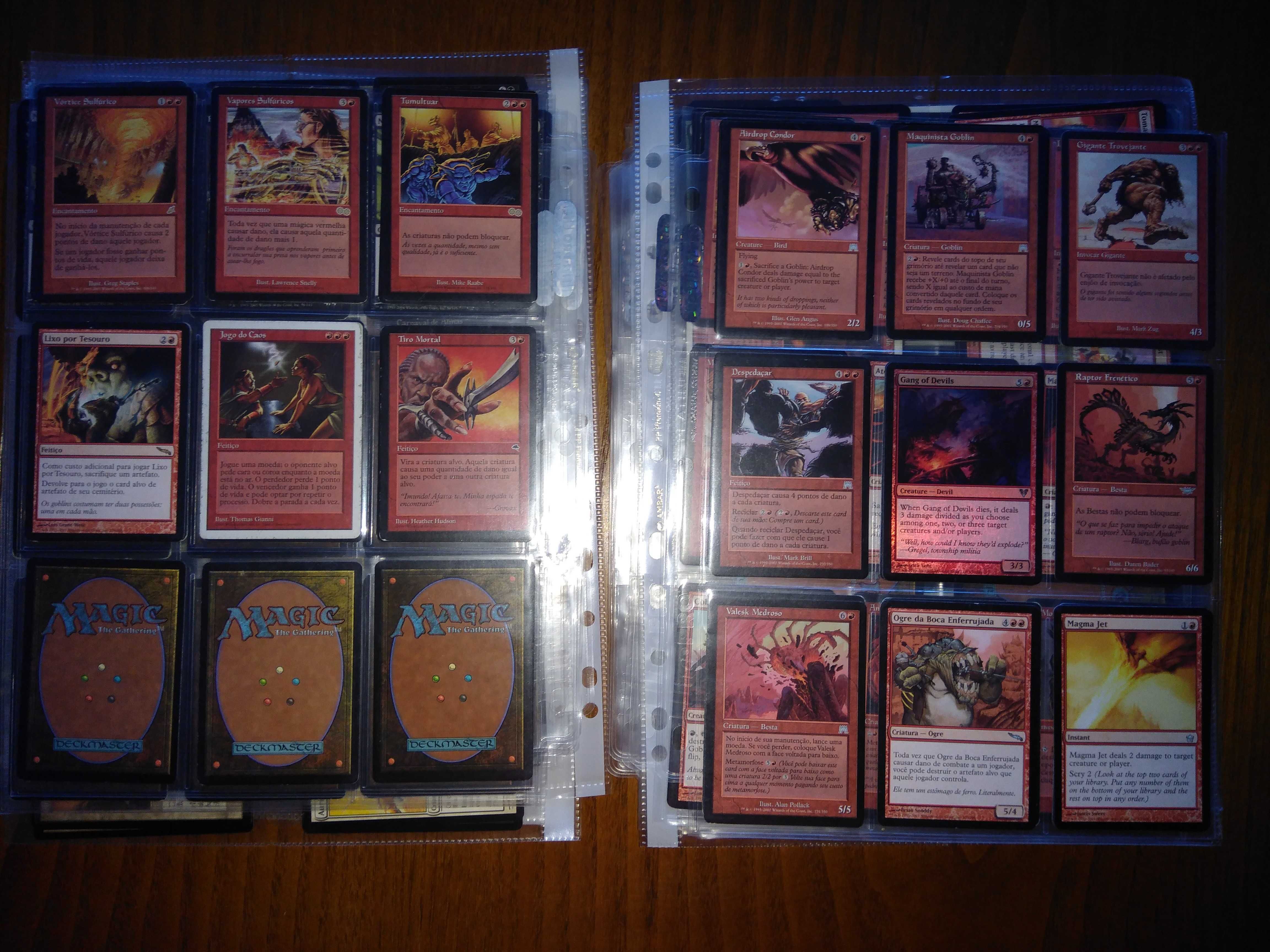 Coleção de cartas Magic the Gathering