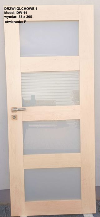 Drzwi drewniane wewnętrzne od producenta, WYPRZEDAŻ
