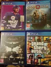 PS4 RainbowSixSiege God of war battlefield1 Batman Horizon zero dawn