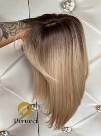 Topper blond jak naturalne wlosy sombre global