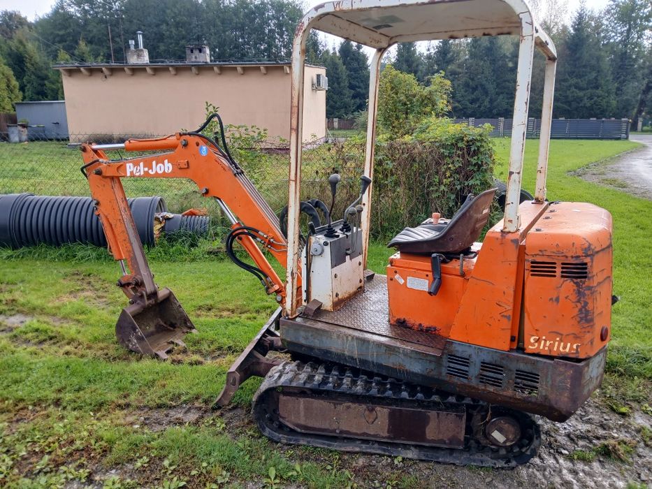Minikoparka pel job