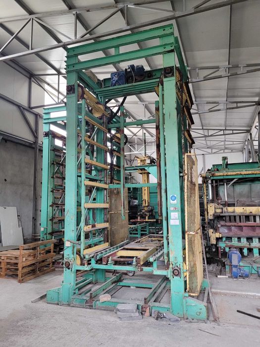Linia produkcyjna prefabrykaty betonowe wibroprasa