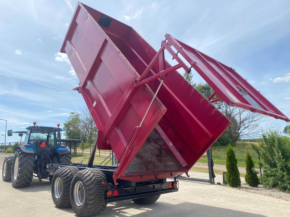 PRZYCZEPA WYWROTKA BAASTRUP 16T TANDEM Brimont miedema kaweco joskin