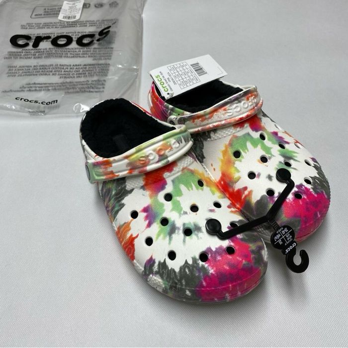 Оригінал Crocs Classic Sabo.Крокси чоловічі теплі,утеплені на хутрі