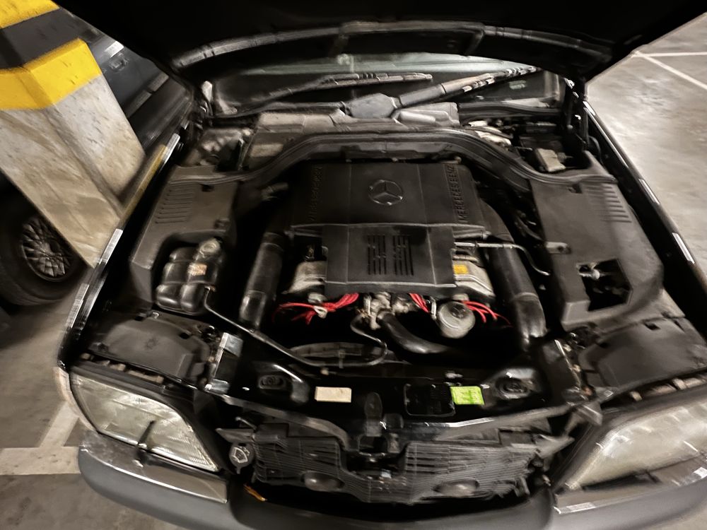 Mercedes S420 SEL 1995 Czarno Szary