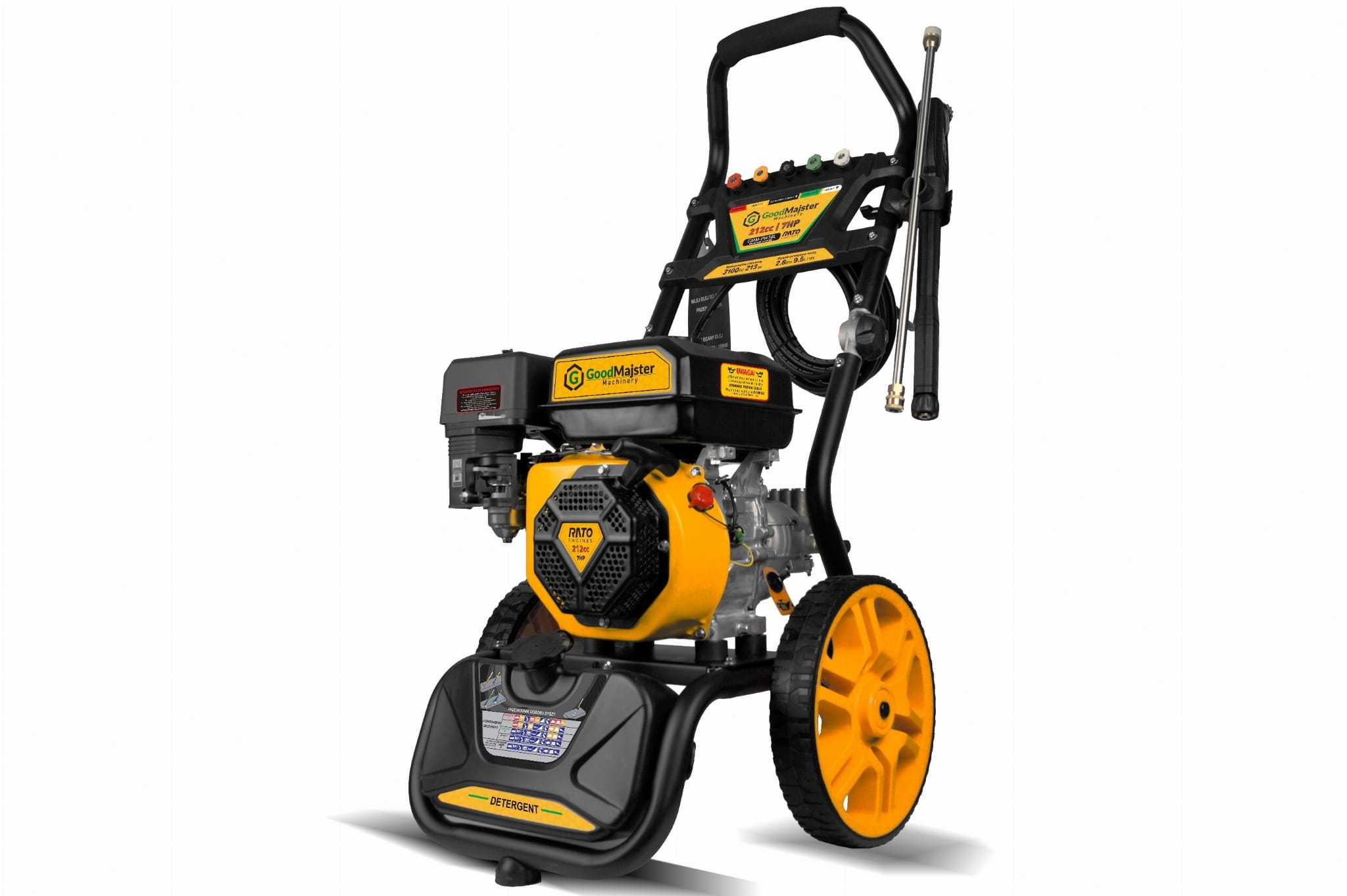 Myjka spalinowa ciśnieniowa 213bar 7HP RATO R210 212ccm