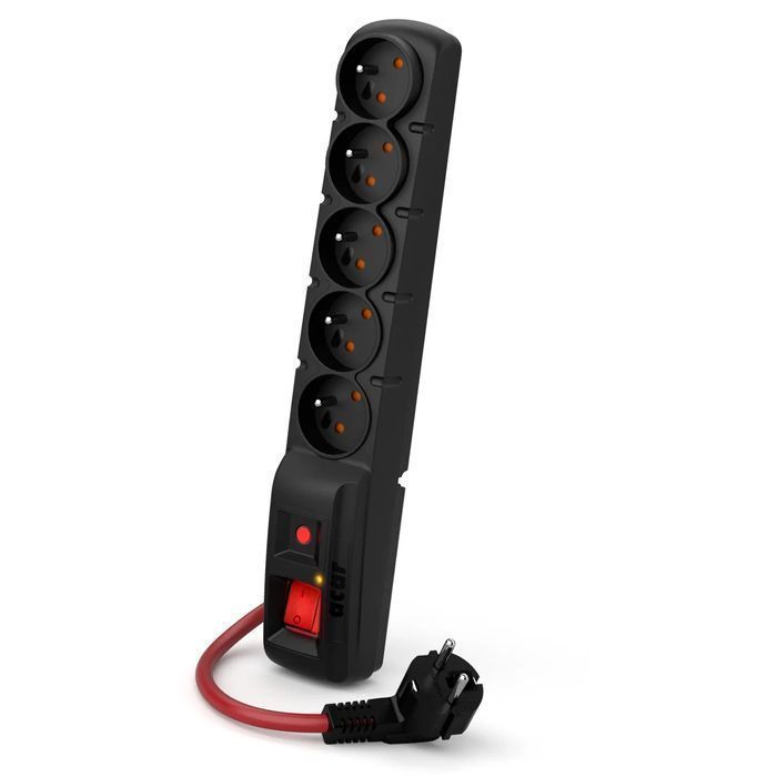 Listwa przeciwprzepięciowa ACAR F5 POWER 1,5m 5 gniazd 16A W2289