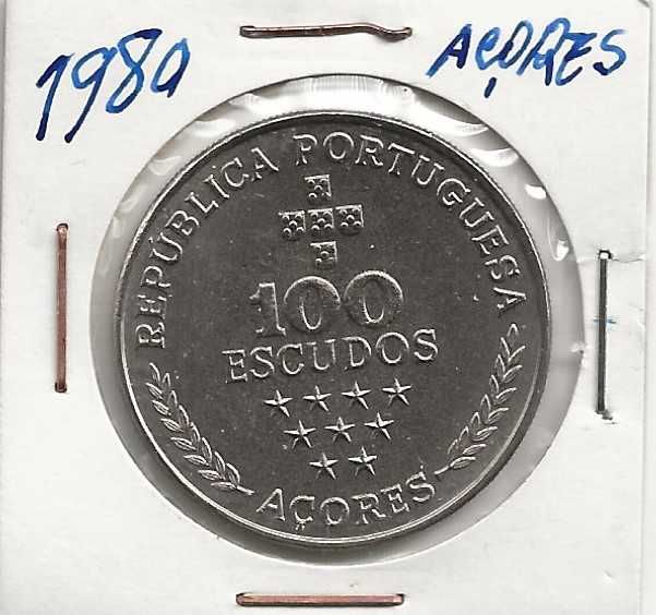 100$00 de 1980 da Região Autónoma dos Açores