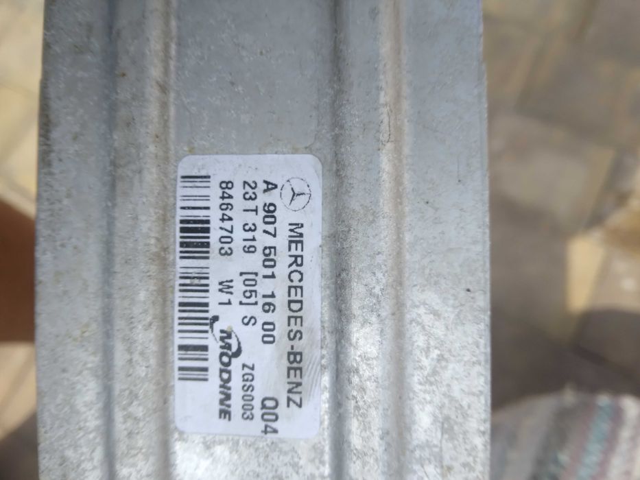 Інтеркулер на мерседес спринтер