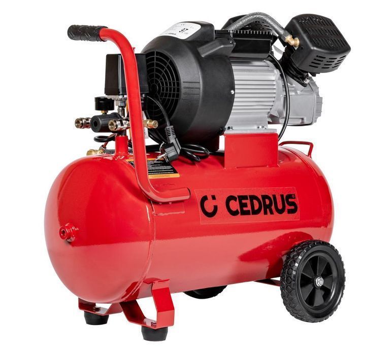 Cedrus Km50-2T Sprężarka Tłokowa Kompresor Tłokowy Olejowy 50L