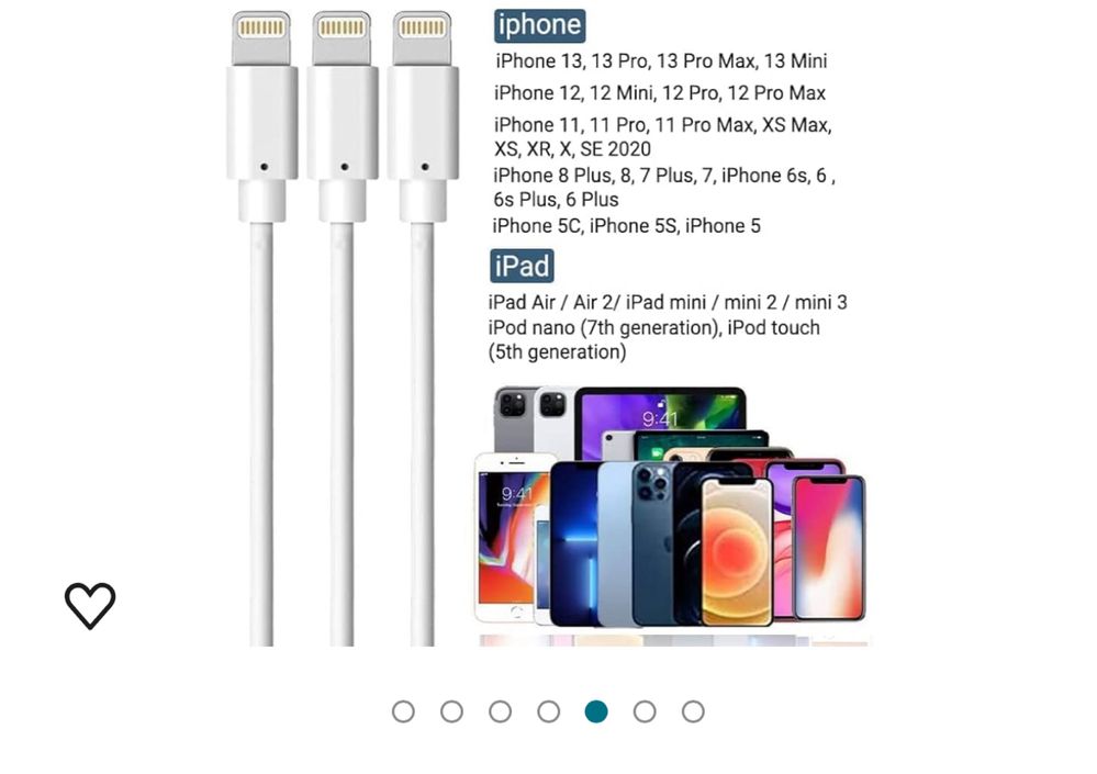 Kabel USB na lightning apple iphone ipad