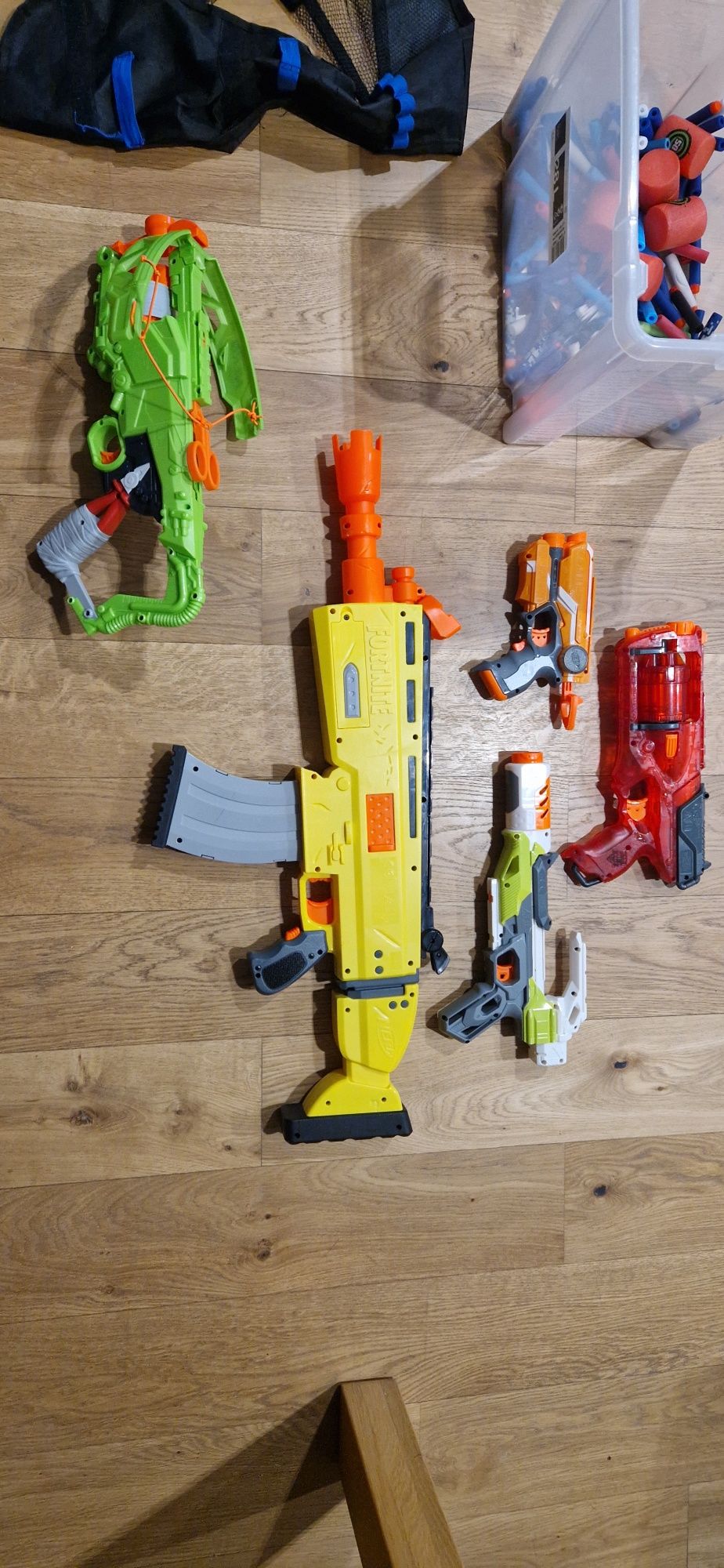 Zestaw Nerf w tym Fortnite