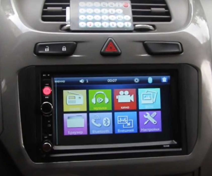 Автомагнітола pioneer 7010в 2din з мр5,розмір 178х100мм,сенсор,пульт