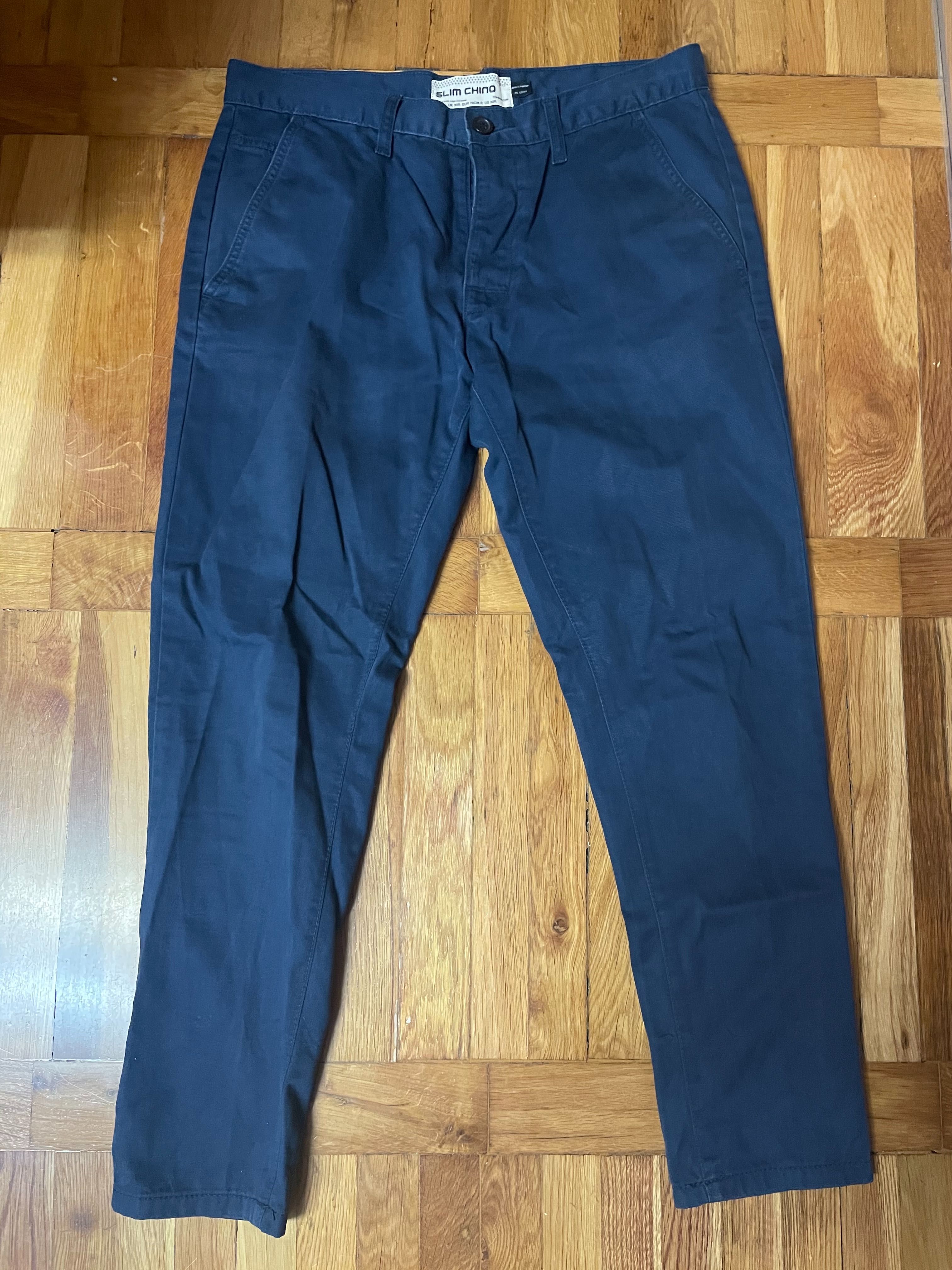 Spodnie Slim Chino Topman 30R / M długość 95 cm