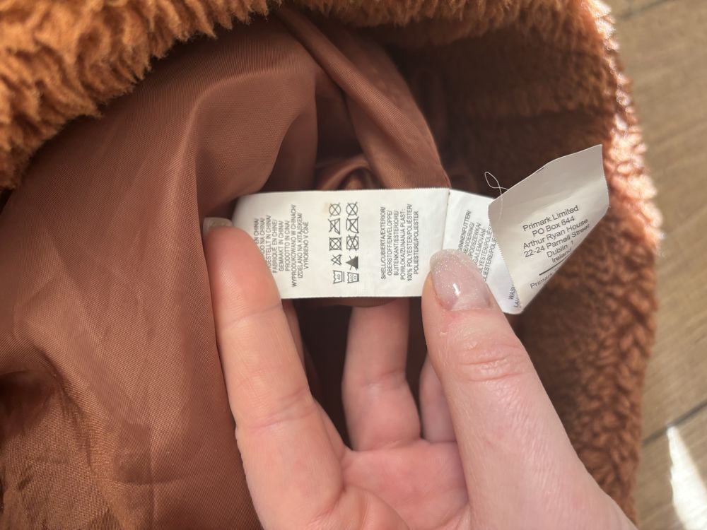 Шубка Тедді від Primark