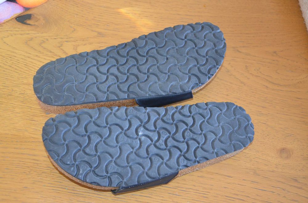 klapki Birkenstock czarne r. 38