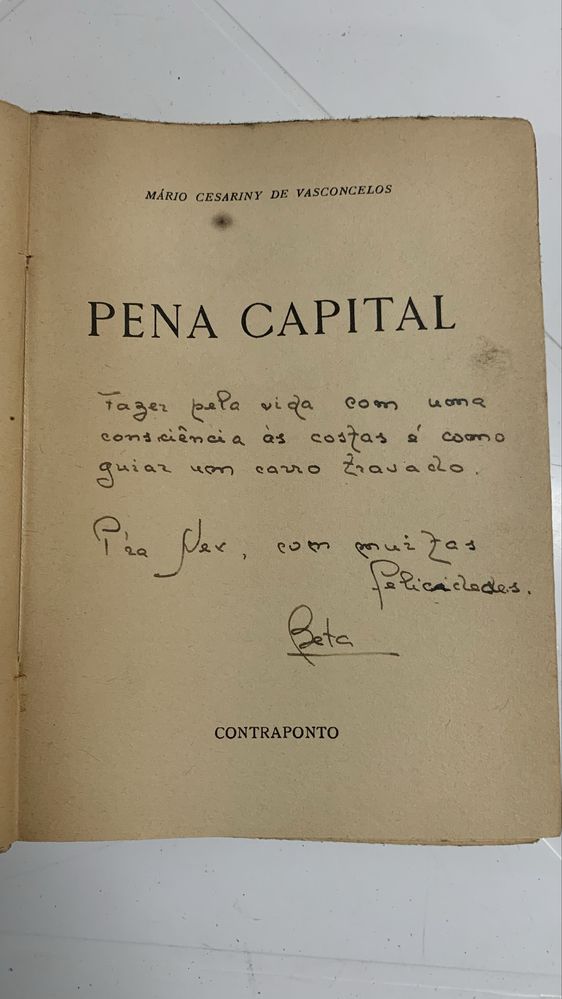 Pena capital - Edição de 1957