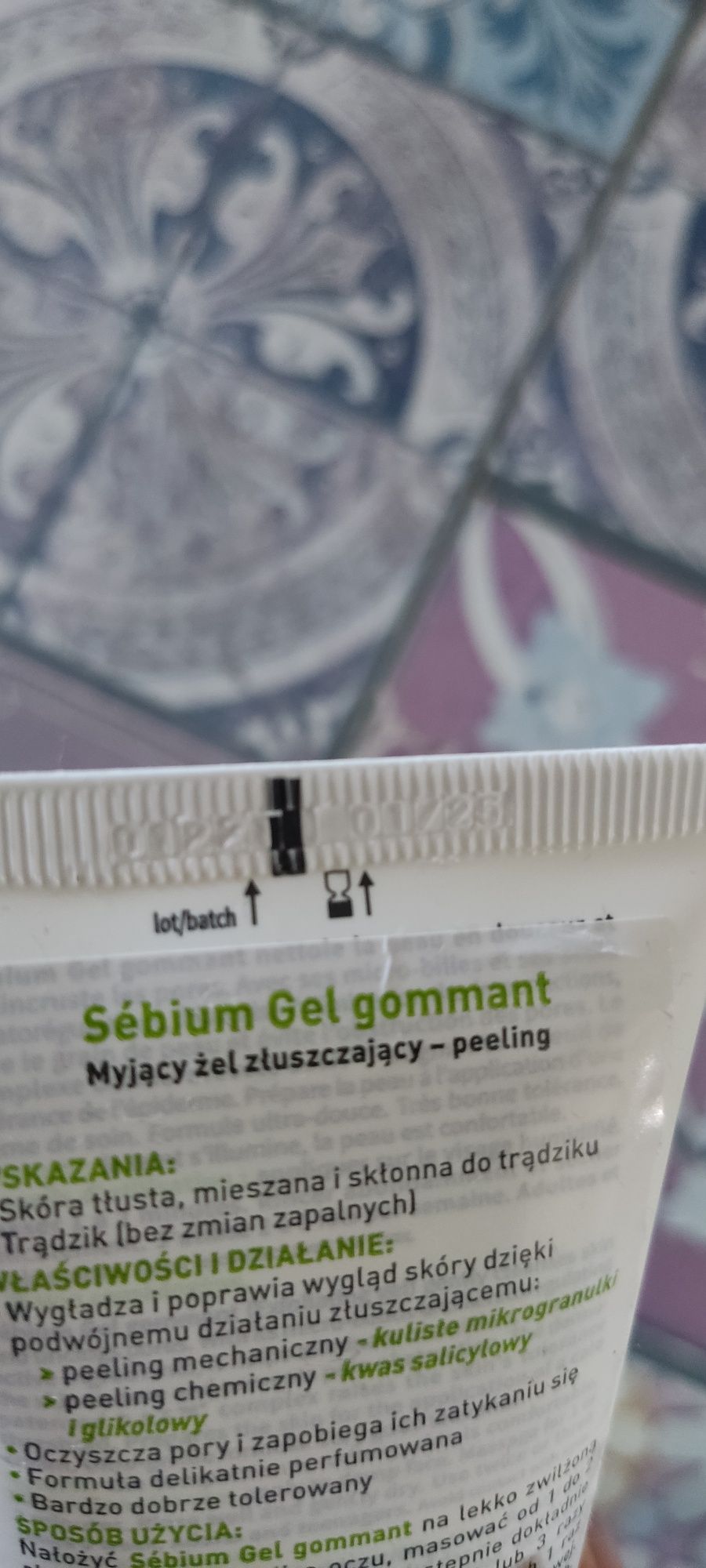 Bioderma Sebium Myjący żel złuszczający - peeling