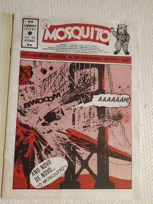 O Mosquito - coleção completa com as 5 séries (1936) RARO