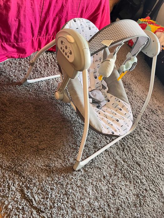 Kinderkraft Flo - Espreguiçadeira para bebés