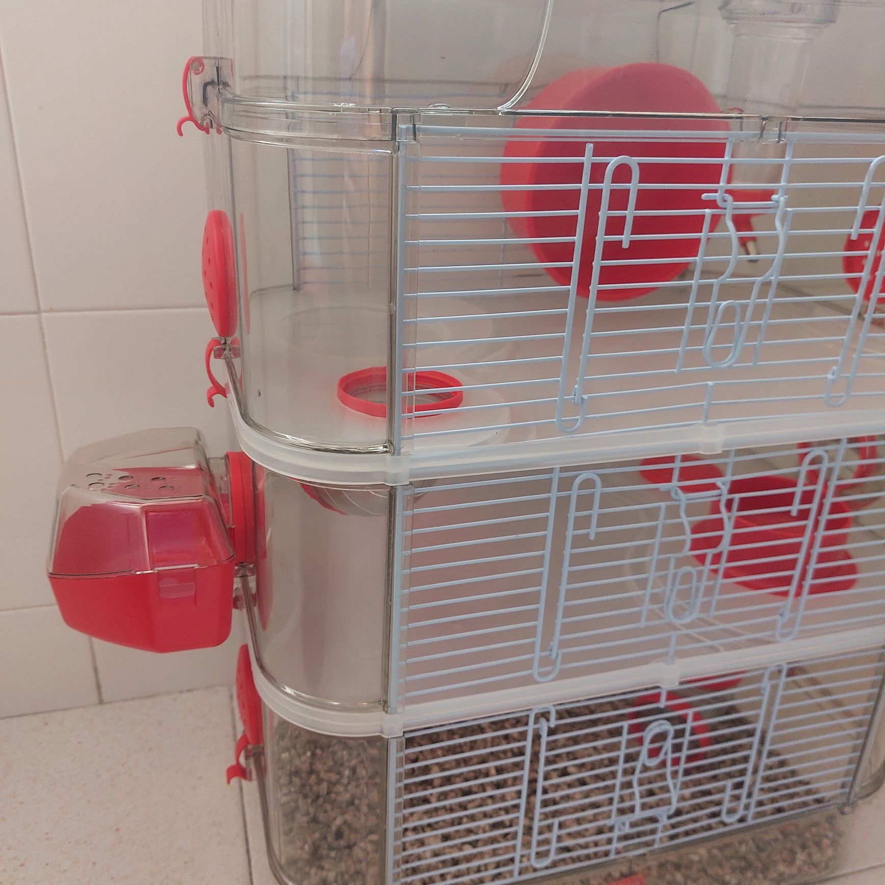 Gaiola Hamster 3 andares