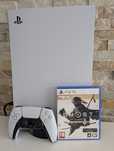PlayStation 5  + pad z Halla + Ghost of Tsushima + God of War